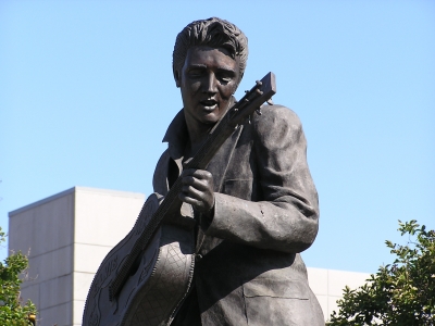 Memphis TN Elvis Denkmal