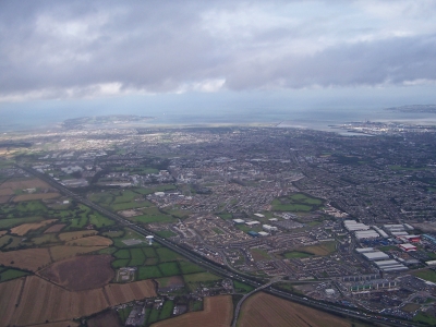 Dublin von oben