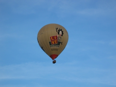Heißluftballon Hamburg live