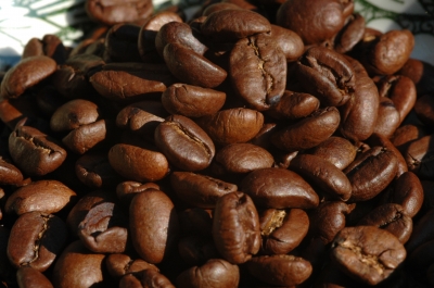 Textur - Kaffeebohnen