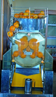 Apfelsinensaft Maschine