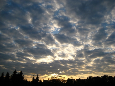 Sonnenuntergang über Troisdorf 53