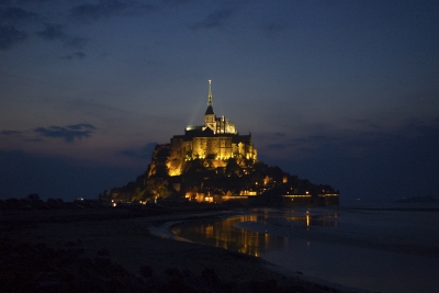 Mt.St.Michel beleuchtet 1