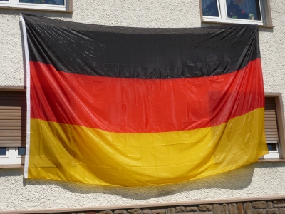Deutschland zeigt Flagge