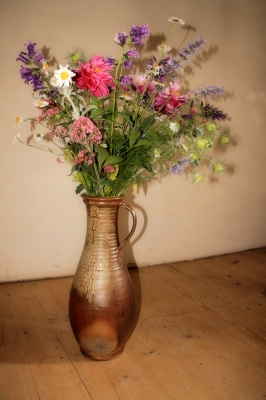 Vase und Blumen