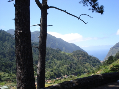 Blick auf Sao Vicente / Madeira