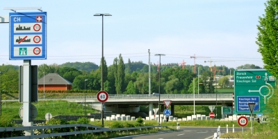 Grenze Konstanz Kreuzlingen Schweiz