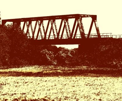 Farblose Brücke
