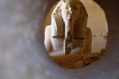 Pharao Djoser im Steinhaus