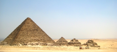 Mykerinospyramide mit Nebenpyramiden