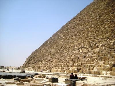 An der Cheopspyramide