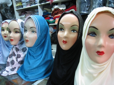 Islamische Mode in Kairo