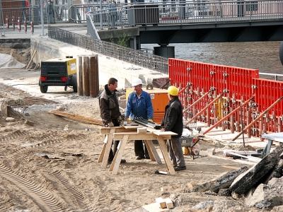 Hafencity - Baustelle Kaiserkai