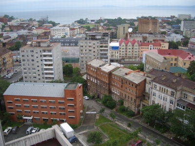 Häuser in Vladivostok
