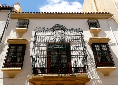 Spanische Balkone