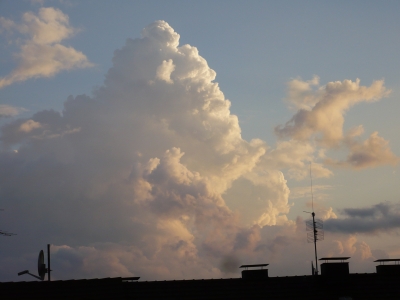 Wolkenstimmung in Oestrich Iserlohn