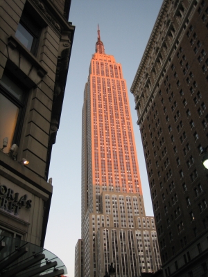 Empire State Building abends