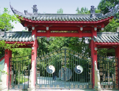 Tempel-Eingang in China