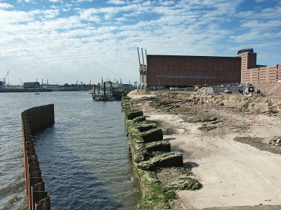 Hafencity - Kaierneuerung am Dalmannkai