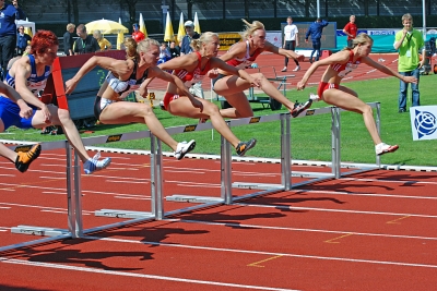 Kostenloses Foto Hürdenlauf pixelio.de