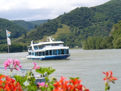 Rheinschifffahrt in Boppard