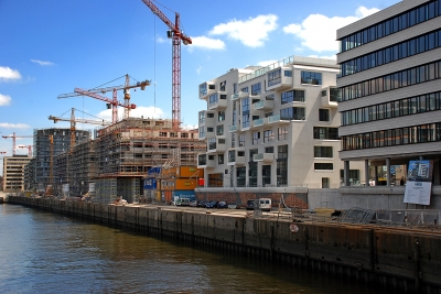 Hafencity - Neubaugebiet Kaiserkai
