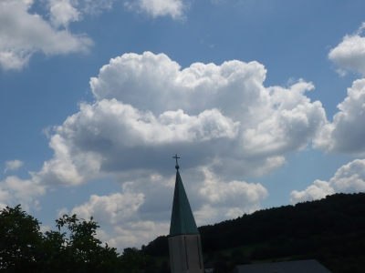 Wolkenstimmung in Oestrich Iserlohn