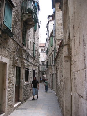 Gasse in der Altstadt Split