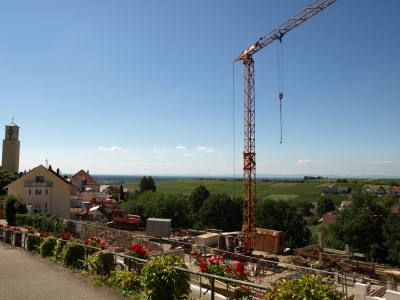 Baustelle in Varnhalt