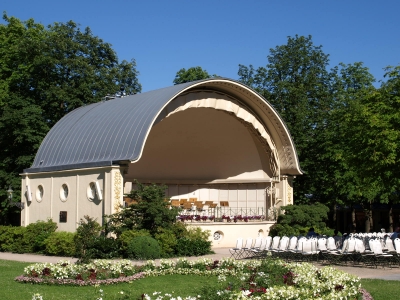 Vorplatz des Kurhauses Baden-Badens