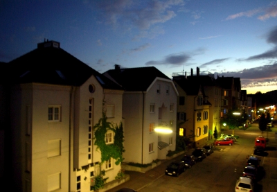 Die blaue Stunde in Esslingen