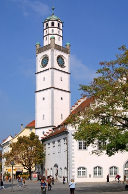 Blaserturm mit Waaghaus in Ravensburg