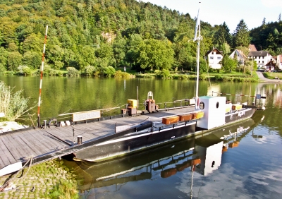 Fähre am Neckar