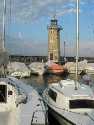 Der Leuchtturm von Desenzano del Garda