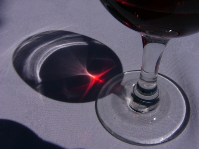 Lichtspiel im Weinglas 4