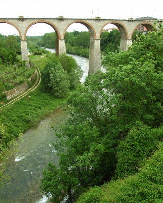 Bogenbrücke Maira-Tal