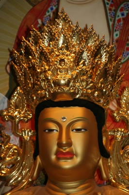 Goldene Buddha in Korea