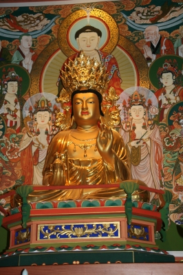 Buddha am Altar