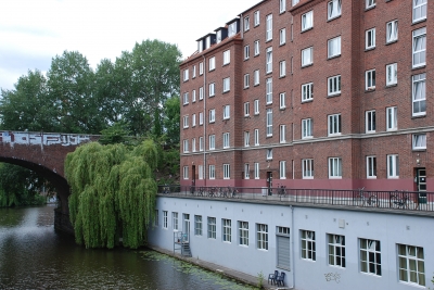 Wohnhaus am Osterbekkanal