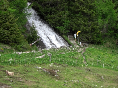 Wasserfall bei Tzittorette