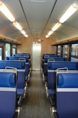 Zug Abteil 2 Klasse