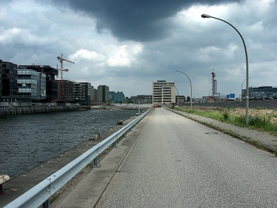 Hafencity - am Kaiserkai