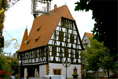 Rathaus Rückseite ( Michelstadt)