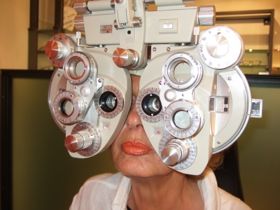Beim Optiker