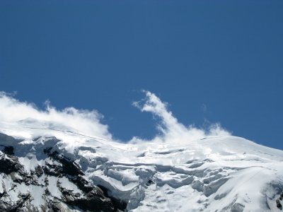 Alpenwelt Hoh-Saas mit Weissmies