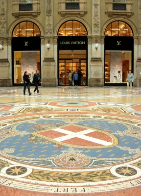 Die Galleria Vittorio Emanuele in Mailand....     -1-
