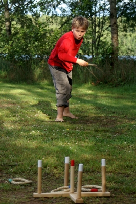 Wurfspiel - Sommer in Südschweden