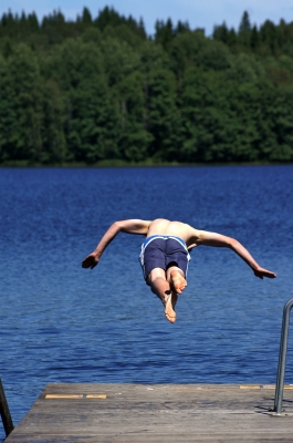 Absprung - Sommer in Südschweden