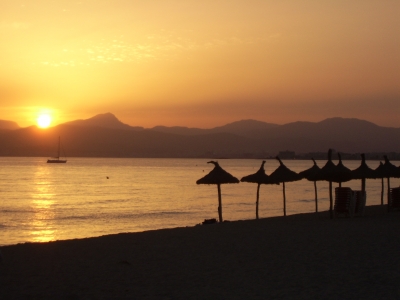 Sonnenuntergang Playa de Palma