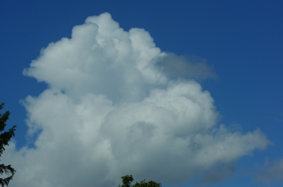 vor dem Regen